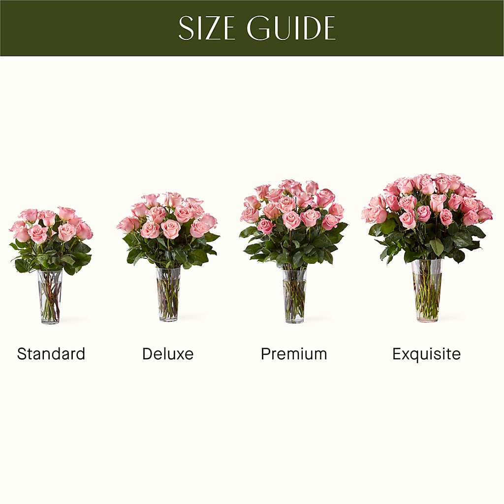 Long Stem Pink Rose Bouquet –  Floral Creations, Mcadoo PA