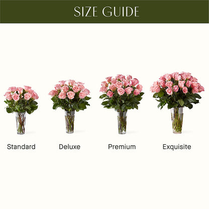 Long Stem Pink Rose Bouquet –  Floral Creations, Mcadoo PA