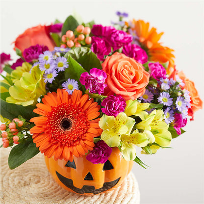 Tricks & Treats Pumpkin –  Floral Creations, Mcadoo PA