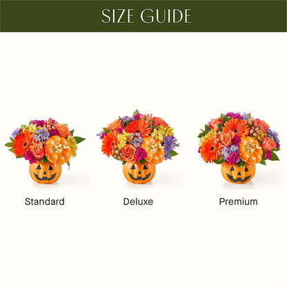 Tricks & Treats Pumpkin –  Floral Creations, Mcadoo PA