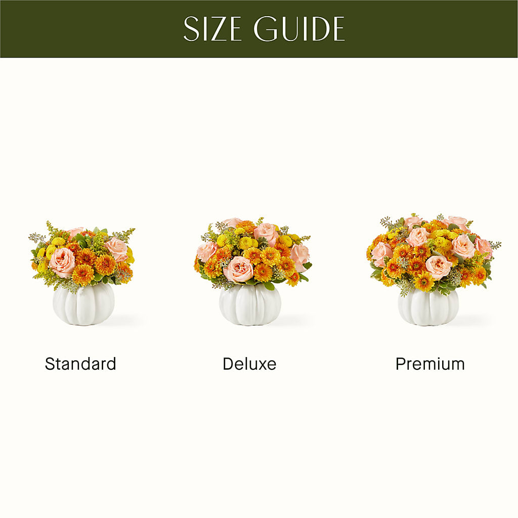 Peachy Pumpkin –  Floral Creations, Mcadoo PA