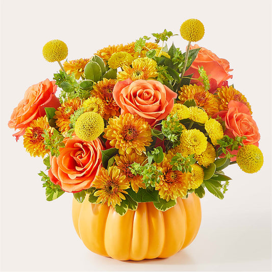 Gourdgeous Pumpkin –  Floral Creations, Mcadoo PA