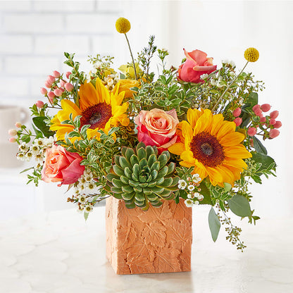 Sunflower Season Bouquet –  Floral Creations, Mcadoo PA