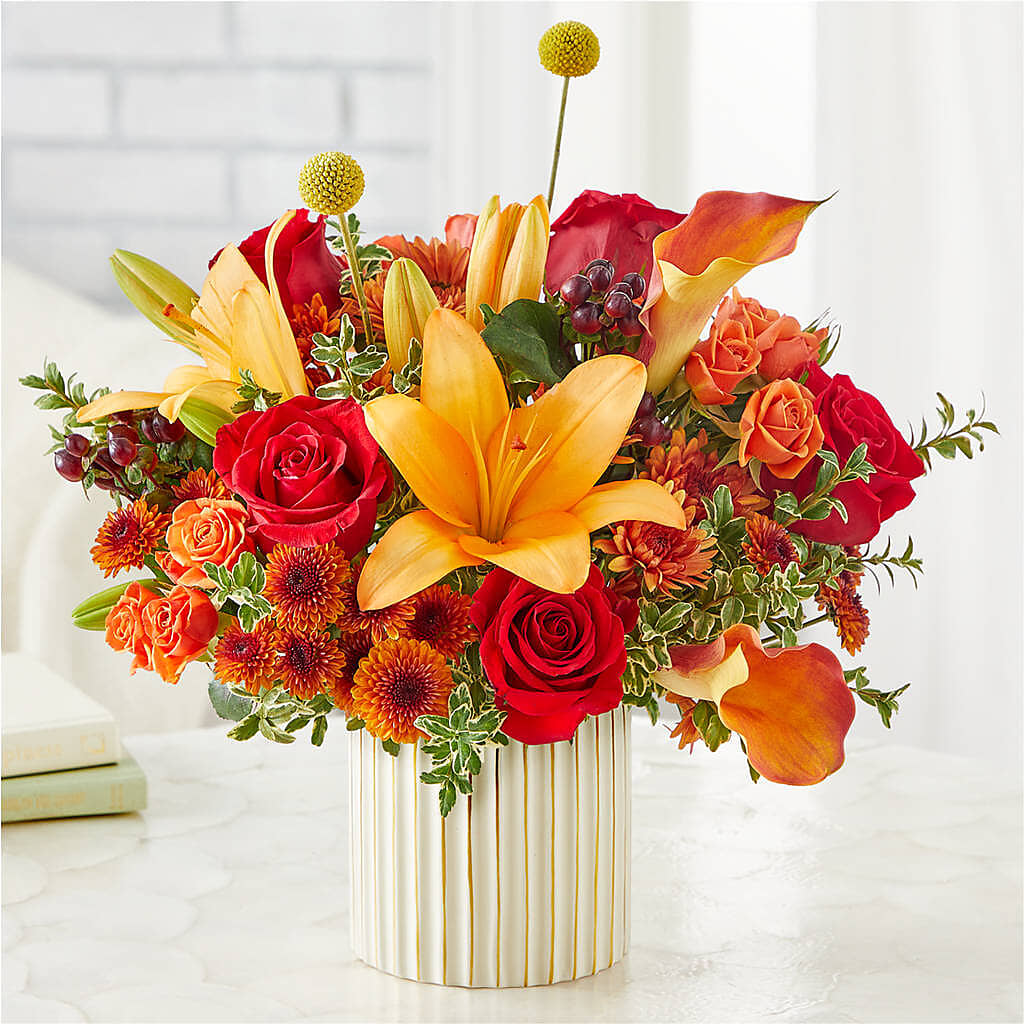 Scarlet Skies Bouquet –  Floral Creations, Mcadoo PA