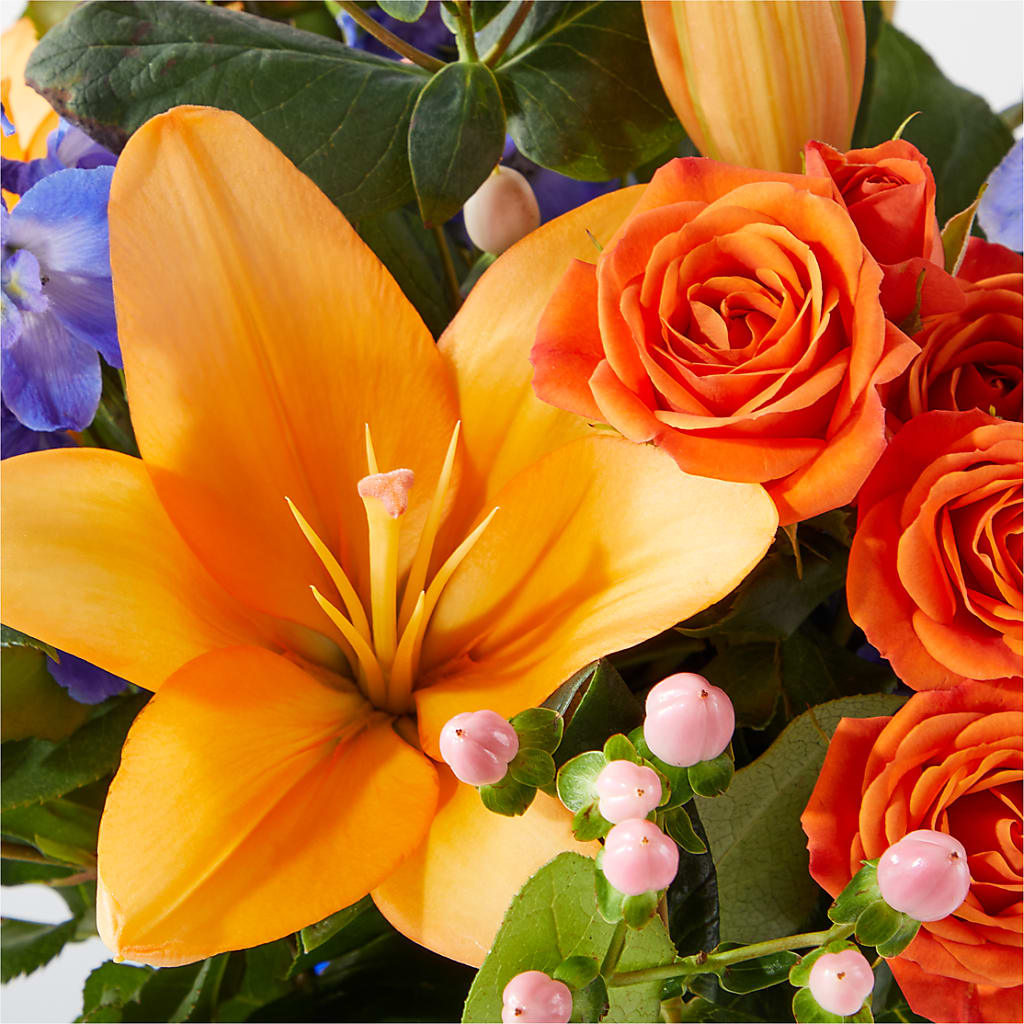 Radiant Citrus Bouquet –  Floral Creations, Mcadoo PA
