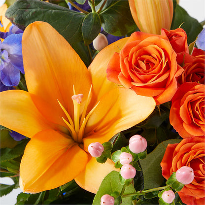 Radiant Citrus Bouquet –  Floral Creations, Mcadoo PA