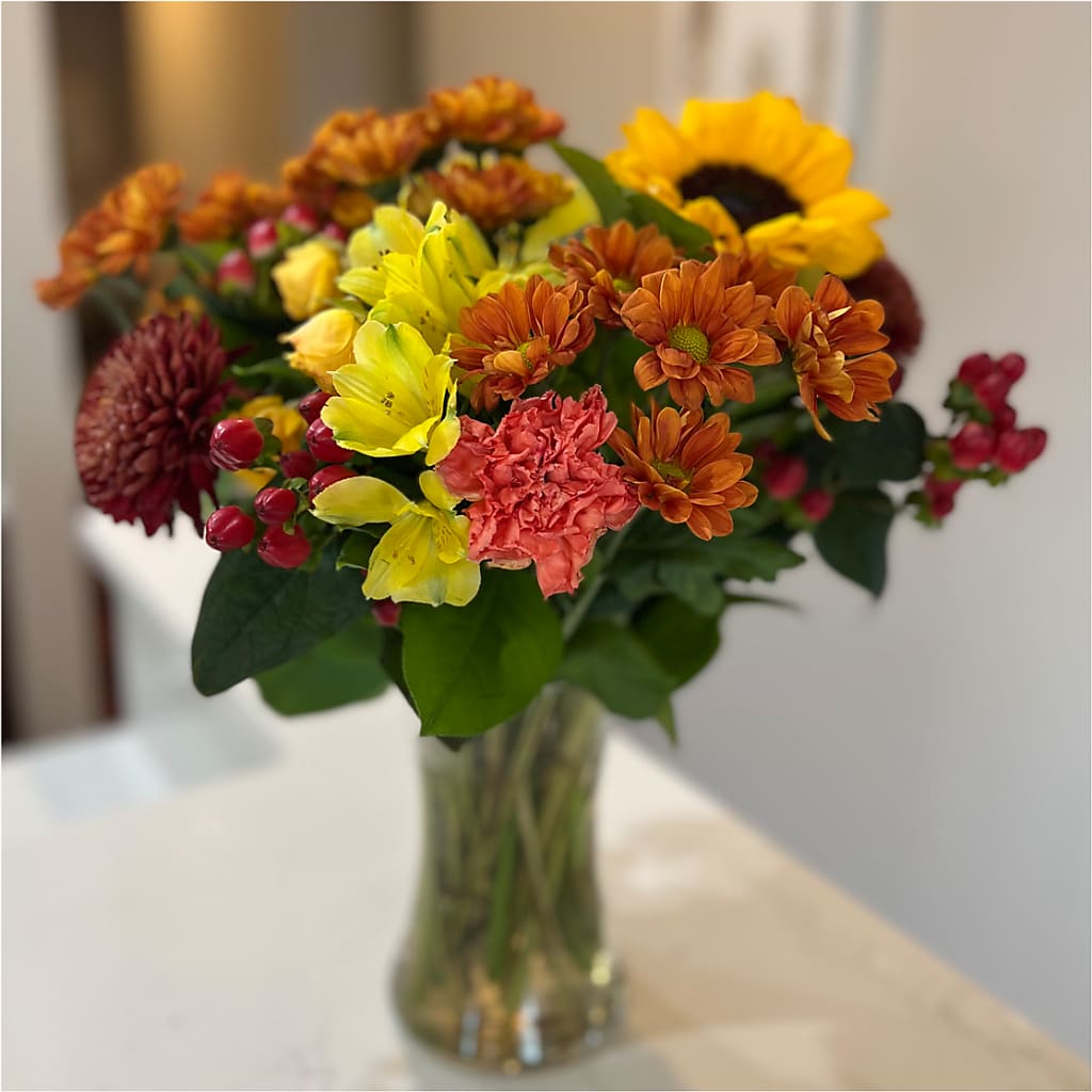 Fall Delight – A Florist Original –  Floral Creations, Mcadoo PA