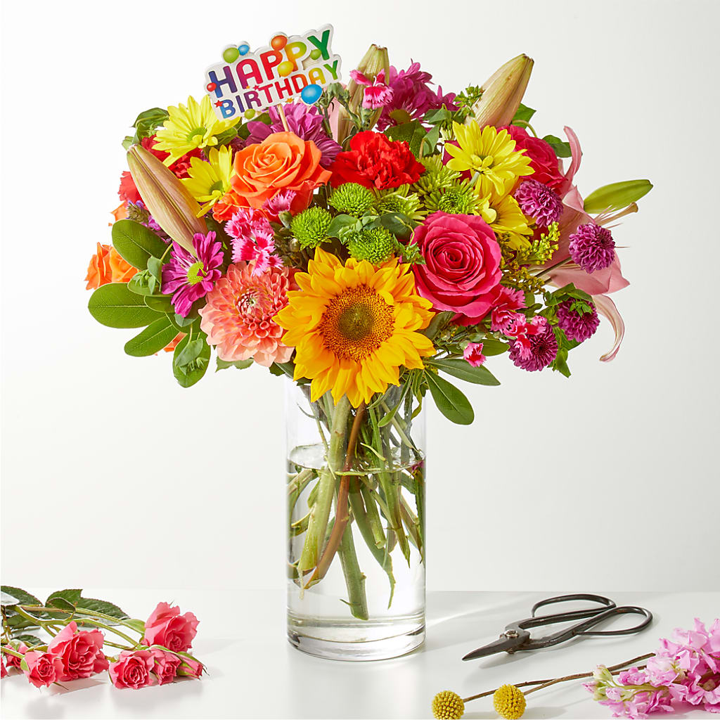 Cue the Confetti - A Florist Original –  Floral Creations, Mcadoo PA