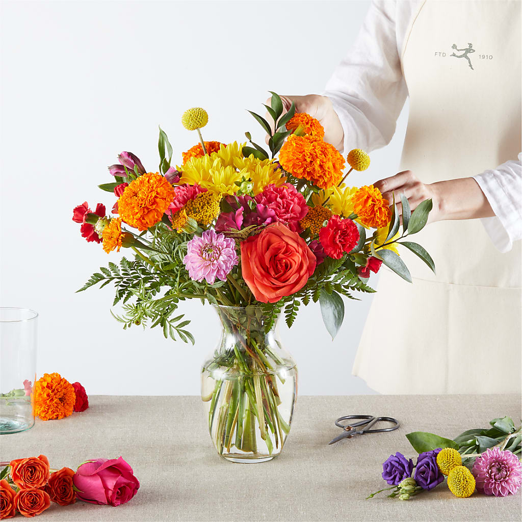 Feast of Color – A Florist Original –  Floral Creations, Mcadoo PA