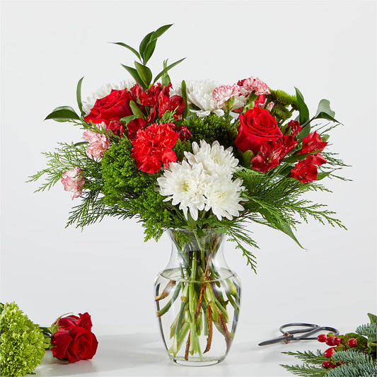 Merry Moment Bouquet – A Florist Original –  Floral Creations, Mcadoo PA