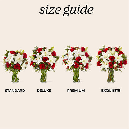 Sparkling Snowflakes Bouquet –  Floral Creations, Mcadoo PA