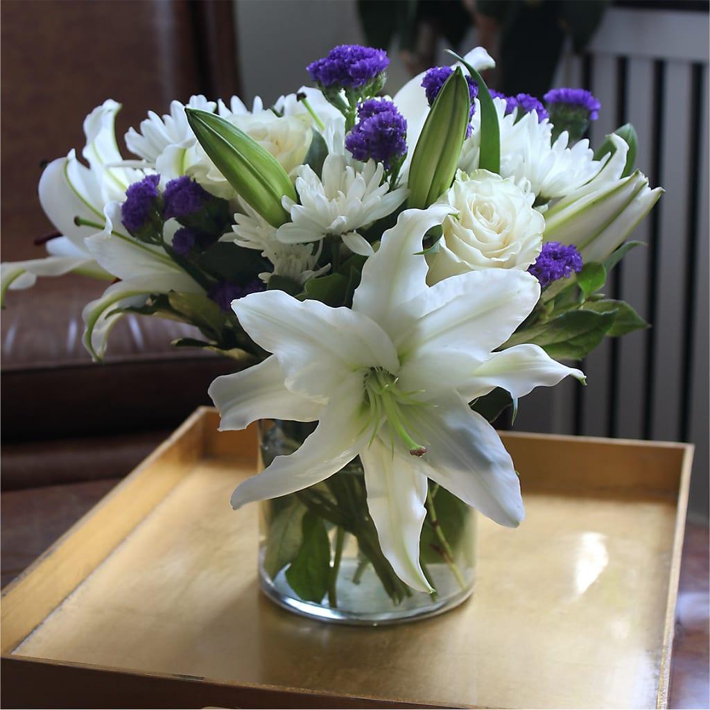 Beyond Blue Bouquet –  Floral Creations, Mcadoo PA