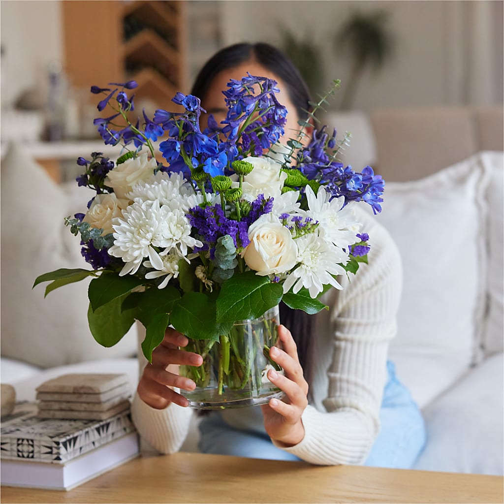Cerulean Waves Bouquet –  Floral Creations, Mcadoo PA
