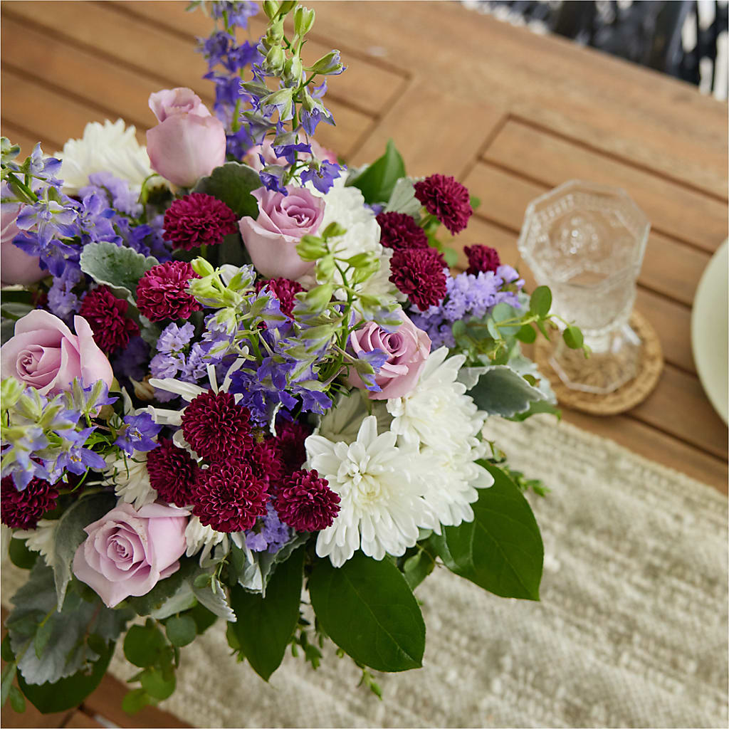 Violet Frost Bouquet –  Floral Creations, Mcadoo PA