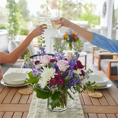 Violet Frost Bouquet –  Floral Creations, Mcadoo PA
