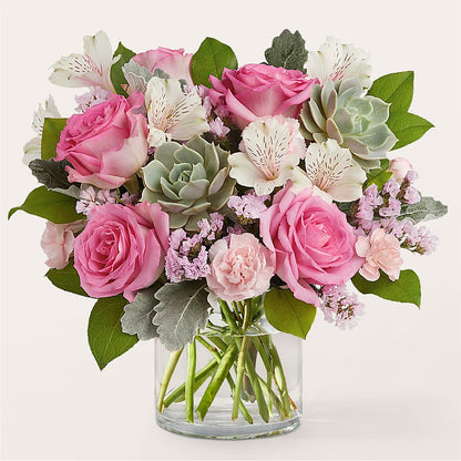 Dusty Rose Bouquet –  Floral Creations, Mcadoo PA