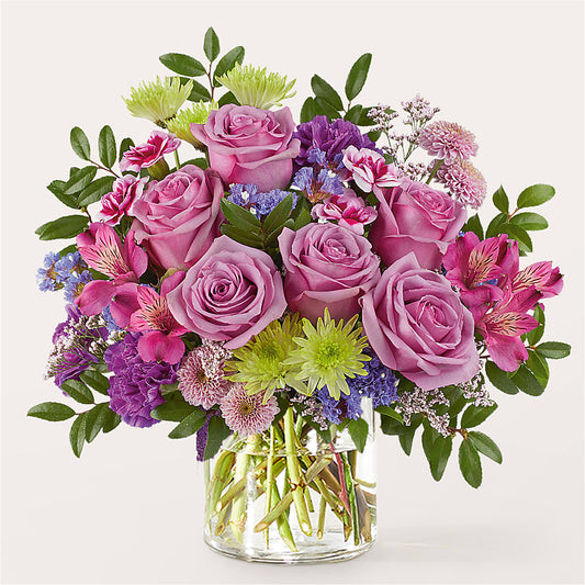Glass Half Full Bouquet –  Floral Creations, Mcadoo PA