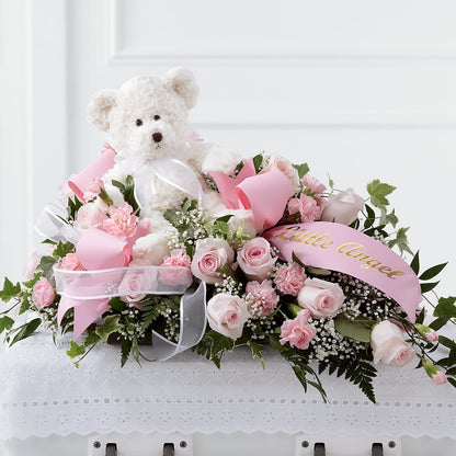 Touch of Sympathy Casket Spray –  Floral Creations, Mcadoo PA