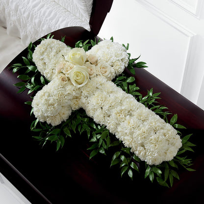 Peaceful Memories Casket Spray (Standard) –  Floral Creations, Mcadoo PA