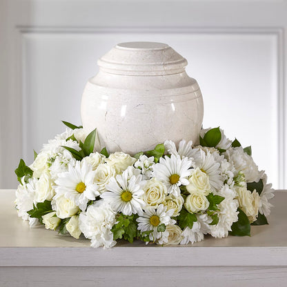 Ivory Gardens Cremation Adornment –  Floral Creations, Mcadoo PA