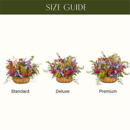 Garden of Life Basket –  Floral Creations, Mcadoo PA