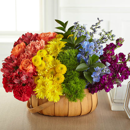 Prideful Basket –  Floral Creations, Mcadoo PA