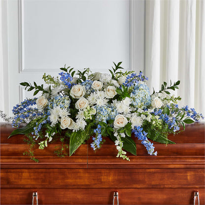 Timeless Essence Casket Spray –  Floral Creations, Mcadoo PA