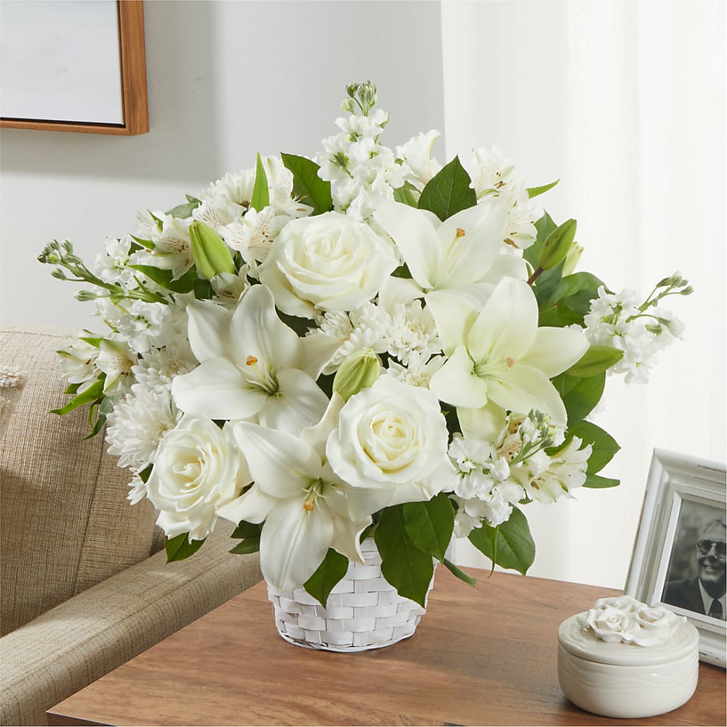 Peaceful Reflections Arrangement –  Floral Creations, Mcadoo PA