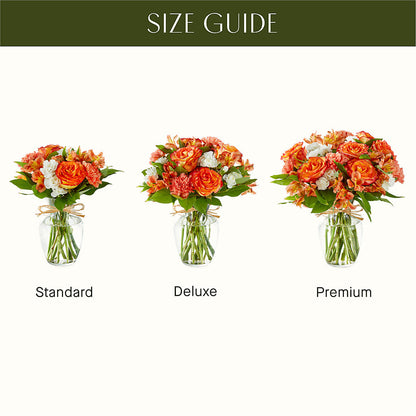 Apricot Glow Bouquet –  Floral Creations, Mcadoo PA