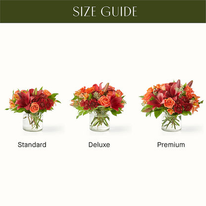 Crimson Leaves Bouquet –  Floral Creations, Mcadoo PA