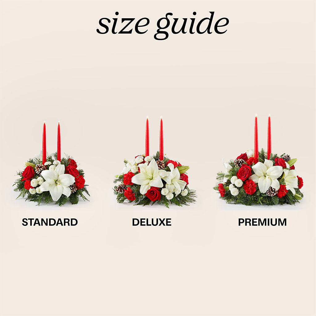 Seasonal Festivities Centerpiece –  Floral Creations, Mcadoo PA