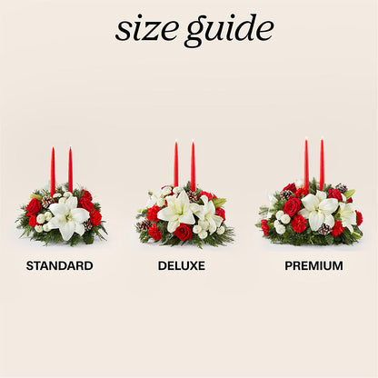 Seasonal Festivities Centerpiece –  Floral Creations, Mcadoo PA