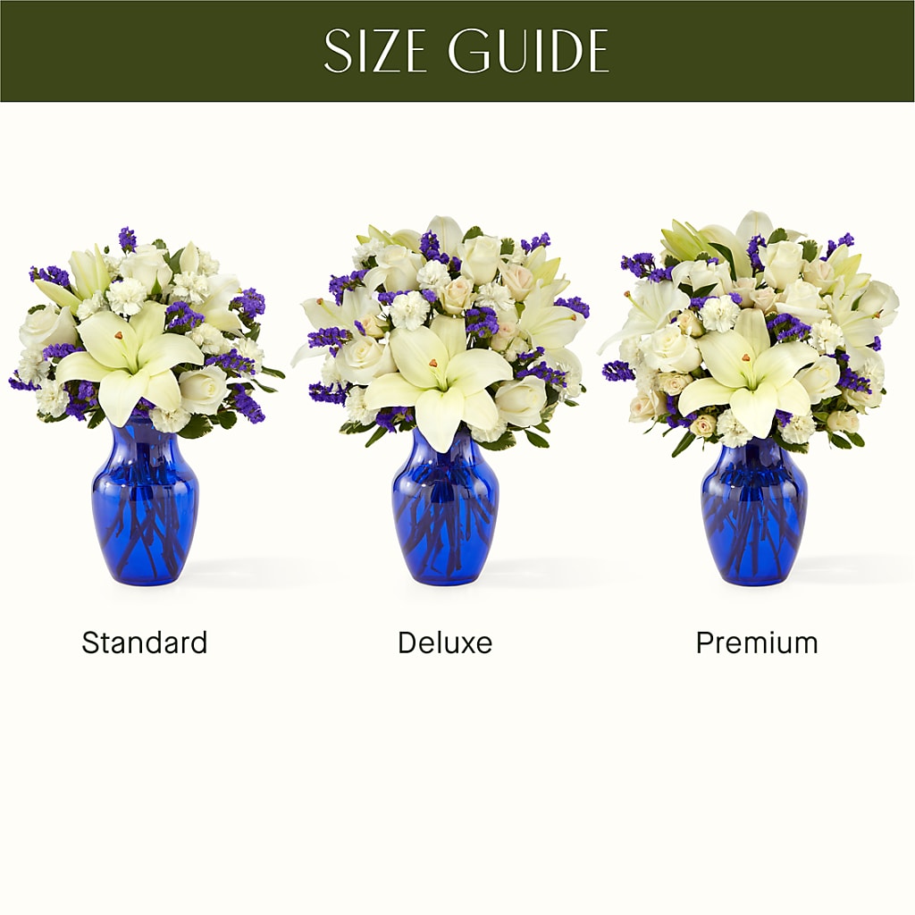 Sapphire Rush Bouquet –  Floral Creations, Mcadoo PA