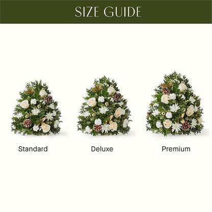 Snowed In Tree –  Floral Creations, Mcadoo PA
