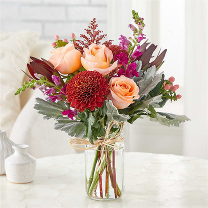 Moody Hues Bouquet –  Floral Creations, Mcadoo PA