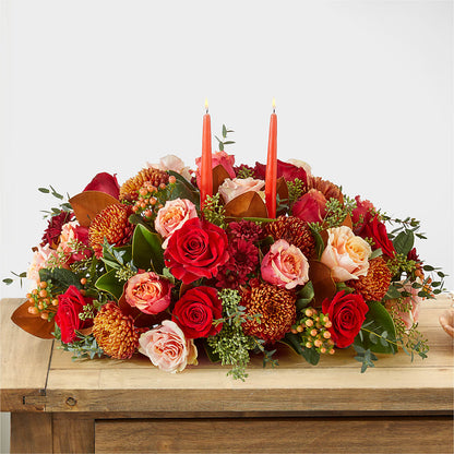 Gather Near Centerpiece –  Floral Creations, Mcadoo PA