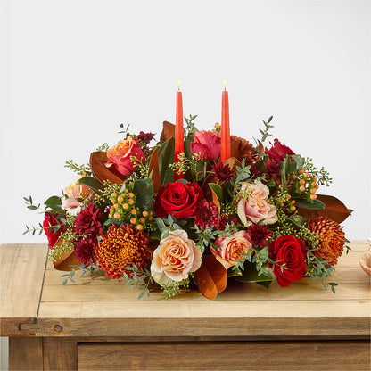 Gather Near Centerpiece –  Floral Creations, Mcadoo PA