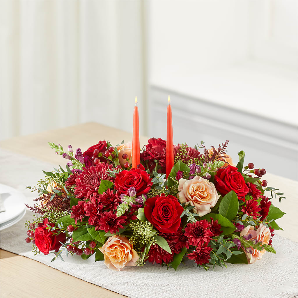 Most Thankful Centerpiece –  Floral Creations, Mcadoo PA