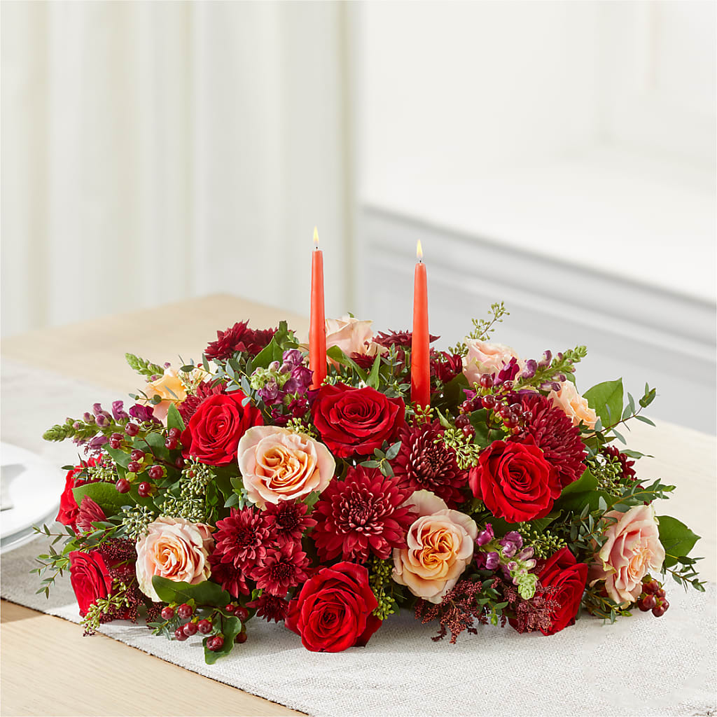 Most Thankful Centerpiece –  Floral Creations, Mcadoo PA