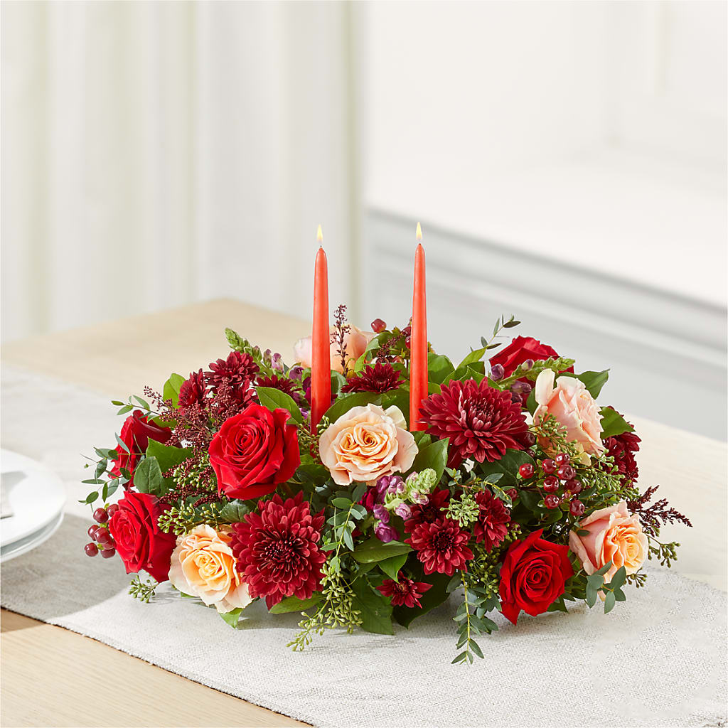 Most Thankful Centerpiece –  Floral Creations, Mcadoo PA