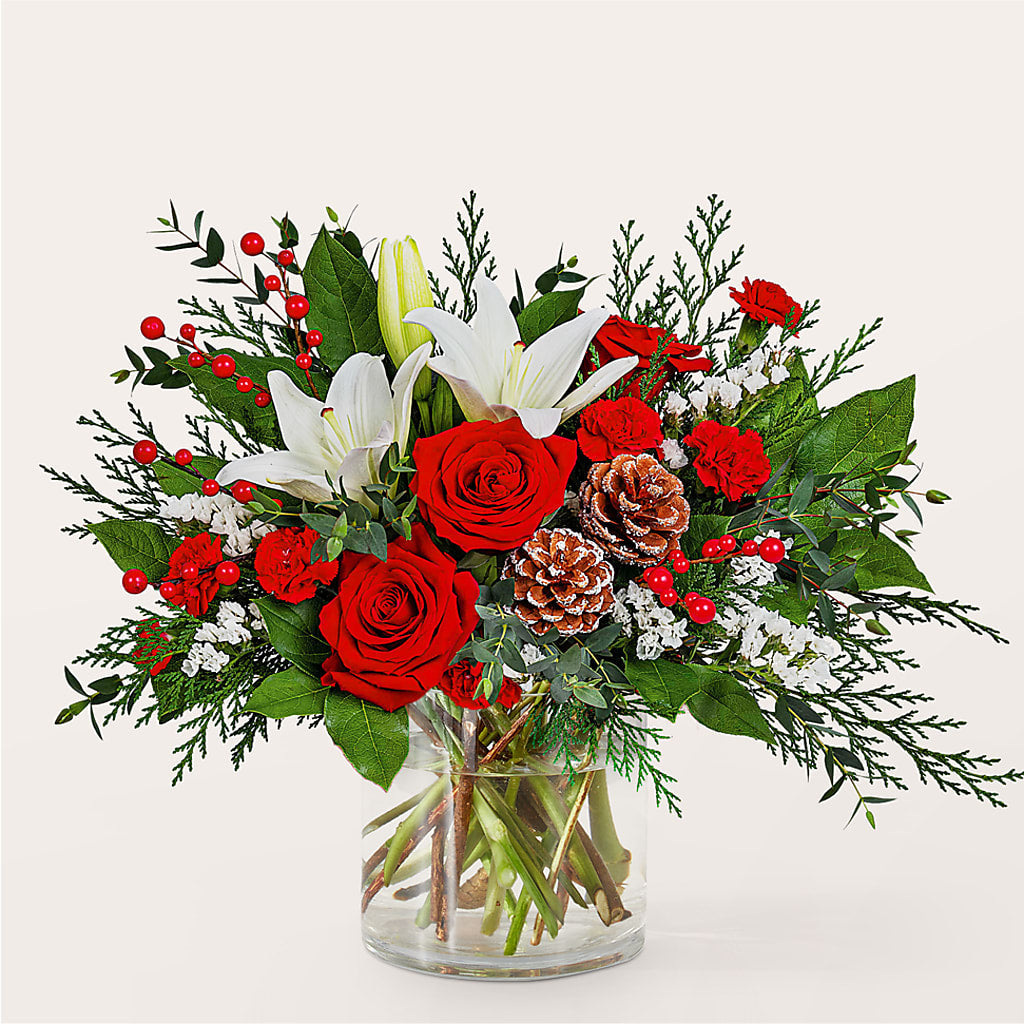 Best in Snow Bouquet –  Floral Creations, Mcadoo PA