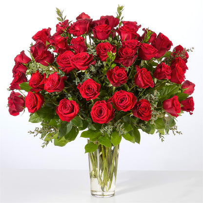 Forever Yours Fifty Stem Red Rose Bouquet –  Floral Creations, Mcadoo PA