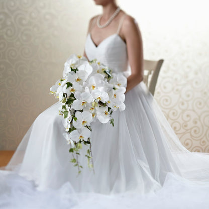 Classic White Bouquet –  Floral Creations, Mcadoo PA